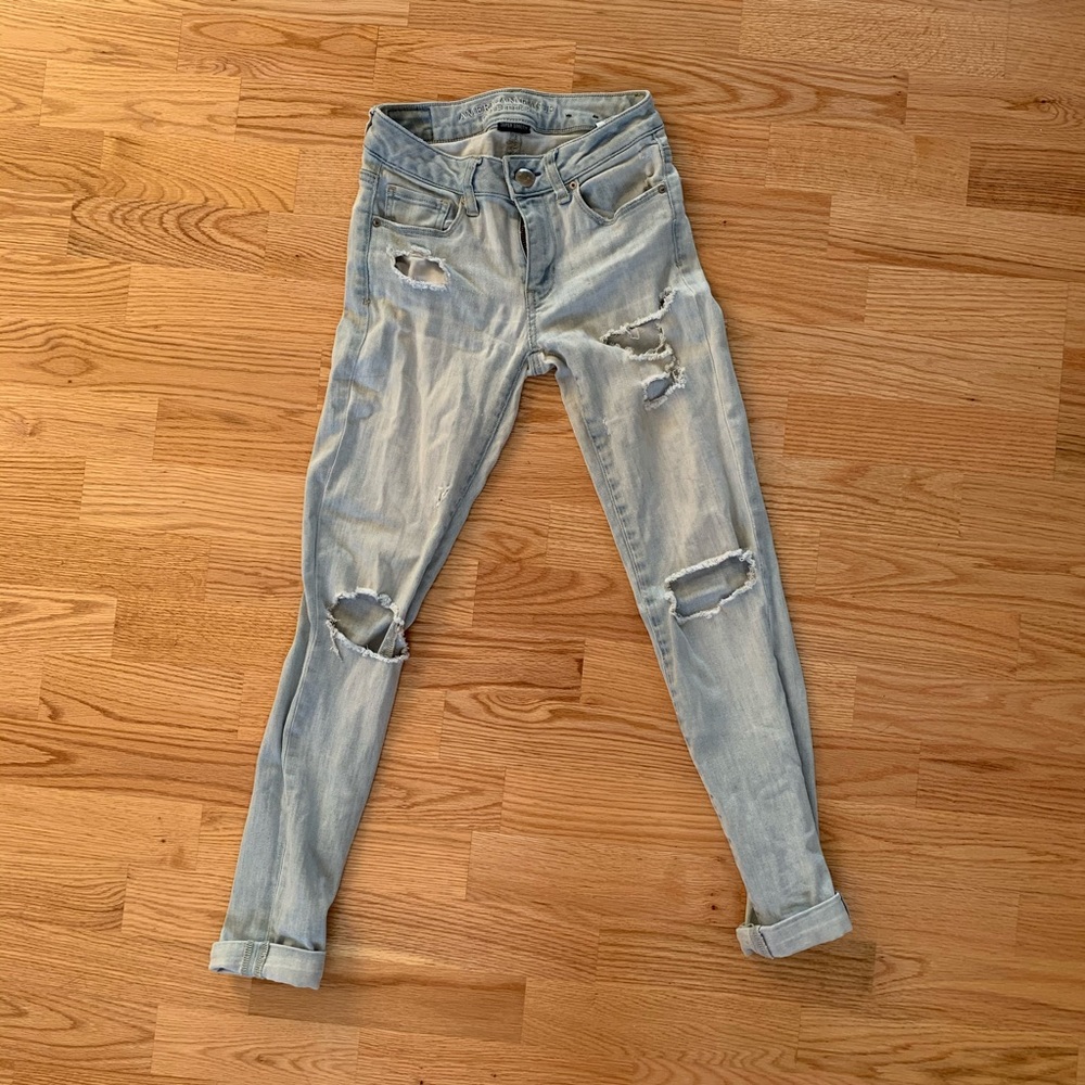 Distressed Jeans